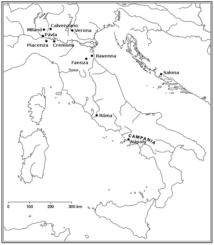 Italia Anonymus Valesianus korában